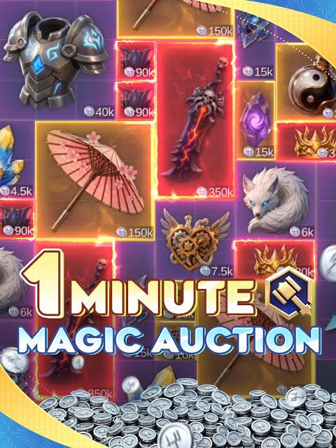 Daftar Rank Tier Magic Auction MCGG, Tentukan Pilihanmu
