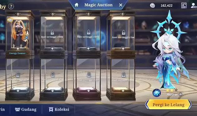 Daftar Rank Tier Magic Auction MCGG, Tentukan Pilihanmu