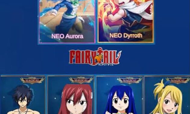 Bocoran 6 Hero MCGG X Fairy Tail Season 8, Kenali Skinnya